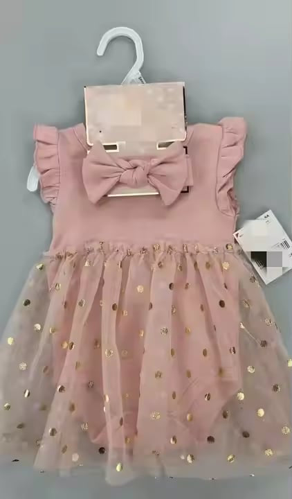 Baby Girl Dress & Headband