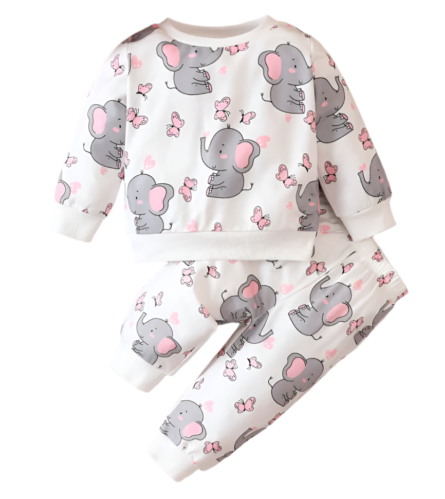 SHEIN BABY ELEPHANT Tracksuit