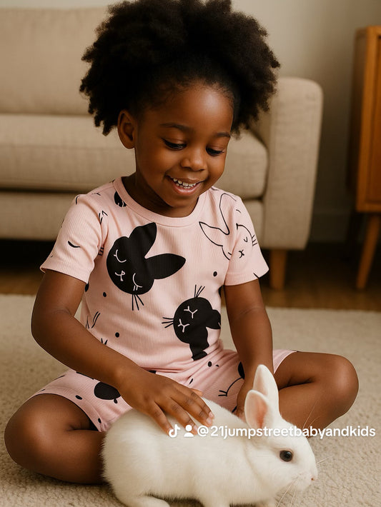 SHEIN 2 Piece Rabbit Set