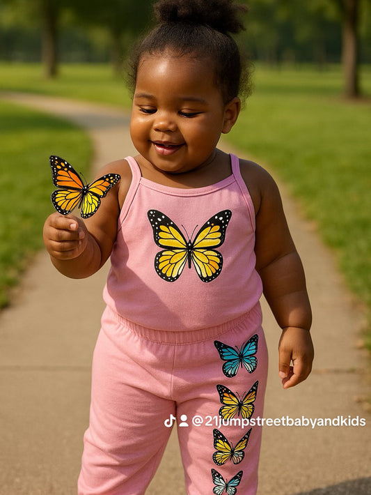 SHEIN 2 Piece Butterfly Set