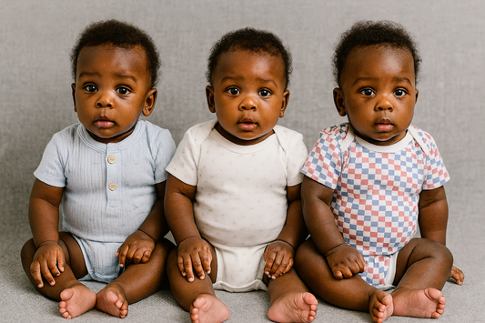3 pack Boys Organic Cotton Onesies