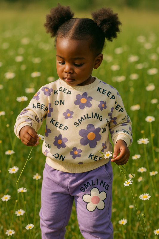 SHEIN KEEP SMILING Tracksuit