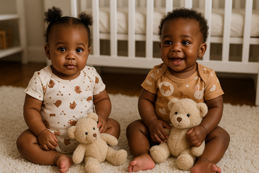 2 Pack Onesies Teddy Bear