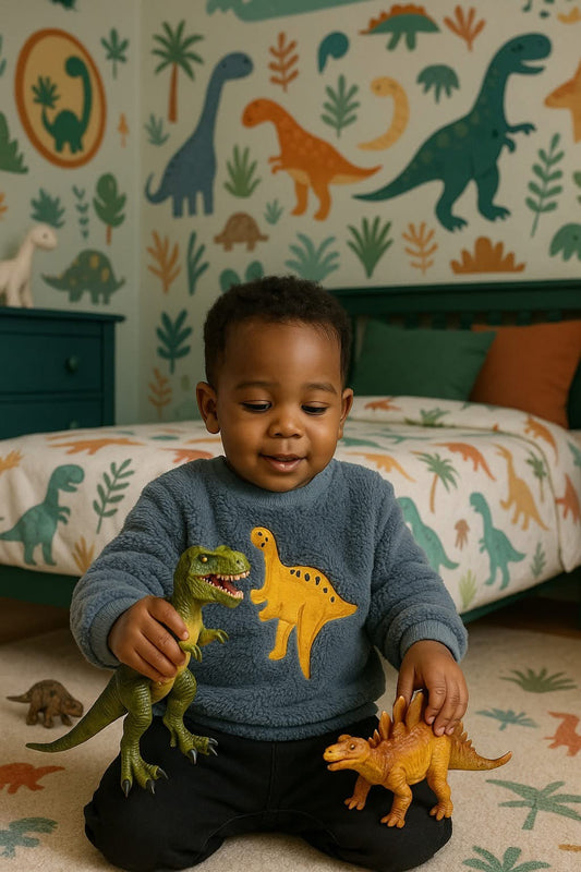 Fluffy Dinosaur Jumper