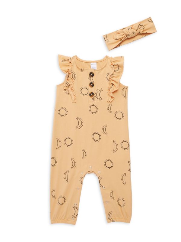 Girls Jumpsuit & Headband